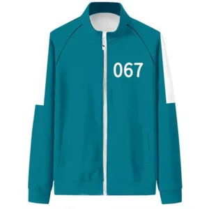 067 Ji-Yeong Squid Game Green Track Jacket