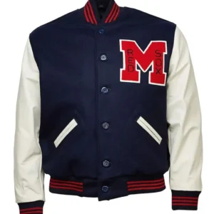 1942 Memphis Red Sox Varsity White and Navy Blue Jacket